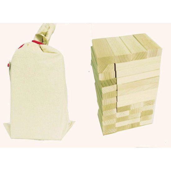 Набор деревянных кубиков "Дженга", ТМ Друг