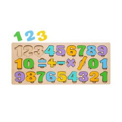 Магнітний сортер-цифри із дерева, ТМ "Ань-Янь" Магнітний сортер-цифри із дерева, ТМ "Ань-Янь"
