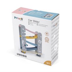 Дерев'яний ігровий набір Автотрек, PolarB Дерев'яний ігровий набір Автотрек, PolarB