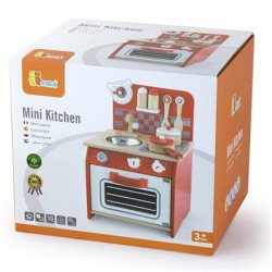 Дитяча кухня з дерева з посудом, Viga Toys Дитяча кухня з дерева з посудом, Viga Toys