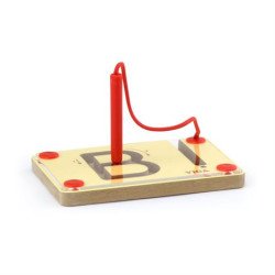 Навчальний набір Вчимося писати Англійські великі літери, Viga Toys Навчальний набір Вчимося писати Англійські великі літери, Viga Toys