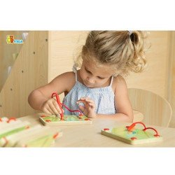 Навчальний набір Вчимося писати Англійські малі літери, Viga Toys