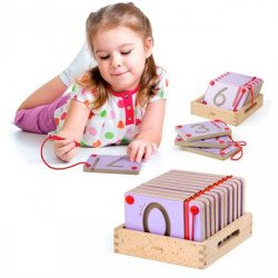 Навчальний набір Вчимося писати цифри, Viga Toys Навчальний набір Вчимося писати цифри, Viga Toys