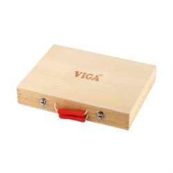 Дерев'яний ігровий набір  Валіза з інструментами, 10 шт. Viga Toys  Дерев'яний ігровий набір  Валіза з інструментами, 10 шт. Viga Toys
