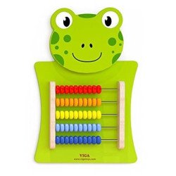 Бізіборд Жабка з рахівницею, Viga Toys Бізіборд Жабка з рахівницею, Viga Toys