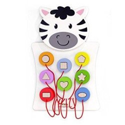 Бізіборд Зебра з фігурками, Viga Toys Бізіборд Зебра з фігурками, Viga Toys