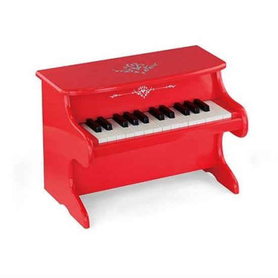 Музична іграшка Перше піаніно, червоний,  Viga Toys