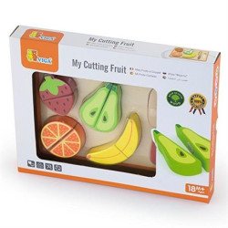Іграшкові продукти Дерев'яні фрукти, Viga Toys Іграшкові продукти Дерев'яні фрукти, Viga Toys