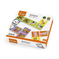 Дерев'яне доміно Фермерські звірята,  Viga Toys