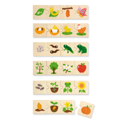 Логічний пазл Що з чого виростає, 24 ел, Viga Toys