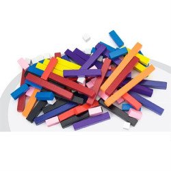 Набір для рахування  Дерев'яні палички Кюїзенера, 116 шт, Viga Toys Набір для рахування  Дерев'яні палички Кюїзенера, 116 шт, Viga Toys