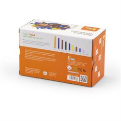 Набір для рахування Дерев'яні палички Кюїзенера, 116 шт, Viga Toys Набір для рахування Дерев'яні палички Кюїзенера, 116 шт, Viga Toys