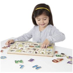 Звуковий пазл "Іспанський алфавіт" Melissa&Doug Звуковий пазл "Іспанський алфавіт" Melissa&Doug