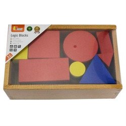 Навчальний набір  Логічні блоки Дьєнеша , ТМ Viga Toys Навчальний набір  Логічні блоки Дьєнеша , ТМ Viga Toys
