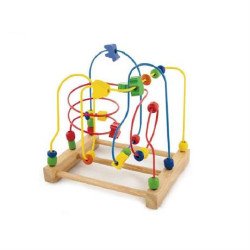 Дерев'яний лабіринт Viga Toys Намистини і фігурки, Viga Toys Дерев'яний лабіринт Viga Toys Намистини і фігурки, Viga Toys