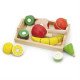 Іграшкові продукти Нарізані фрукти з дерева, Viga Toys