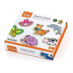 Набір магнітів Звірята, 20 шт., Viga Toys