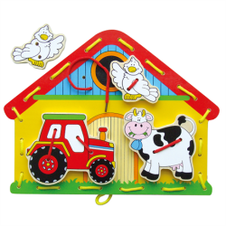 Шнуровка "Ферма",Viga Toys Шнуровка "Ферма",Viga Toys