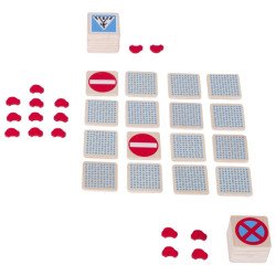 Гра мемо - Дорожні знаки,Goki