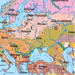 Ґрунти світу (на планках), Картографія Ґрунти світу (на планках), Картографія