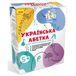 Картки Українська абетка Набір карток та тісто для ліплення (Укр), Ранок Картки Українська абетка Набір карток та тісто для ліплення (Укр), Ранок