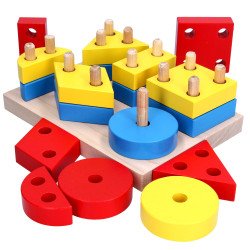 Гра сортер “Гео Максі”, ТМ Komarovtoys Гра сортер “Гео Максі”, ТМ Komarovtoys