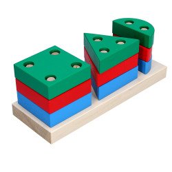 Гра сортер “Гео Міні 1”, ТМ Komarovtoys Гра сортер “Гео Міні 1”, ТМ Komarovtoys