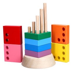 Пірамідка “Вундеркінд”, ТМ Komarovtoys  Пірамідка “Вундеркінд”, ТМ Komarovtoys