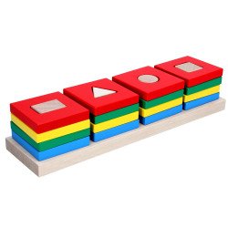 Гра сортер “Кольоровий квартет”, ТМ Komarovtoys  Гра сортер “Кольоровий квартет”, ТМ Komarovtoys