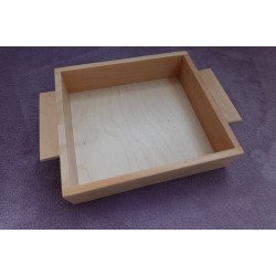 Поднос А5 формата с ручками по длине, ТМ ДивоГрай