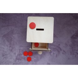 Коробочка-сортер монетки з висувною скринькою