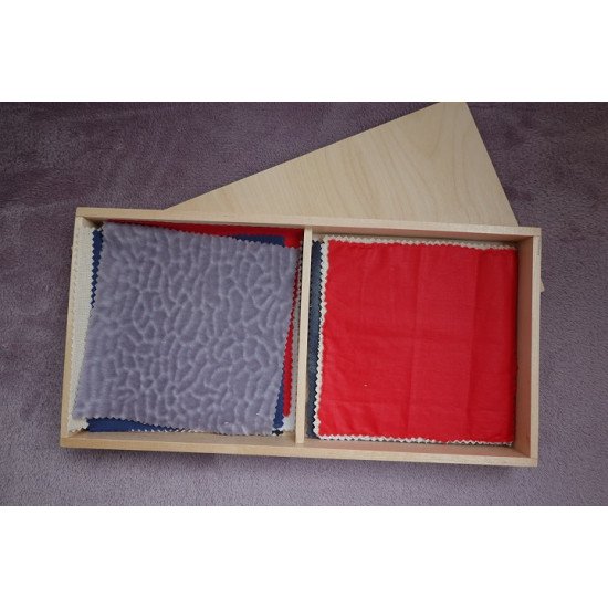 Тактильный ящик-образцы (пары) ткани