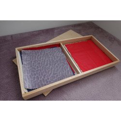 Тактильний ящик-зразки (пари) тканини