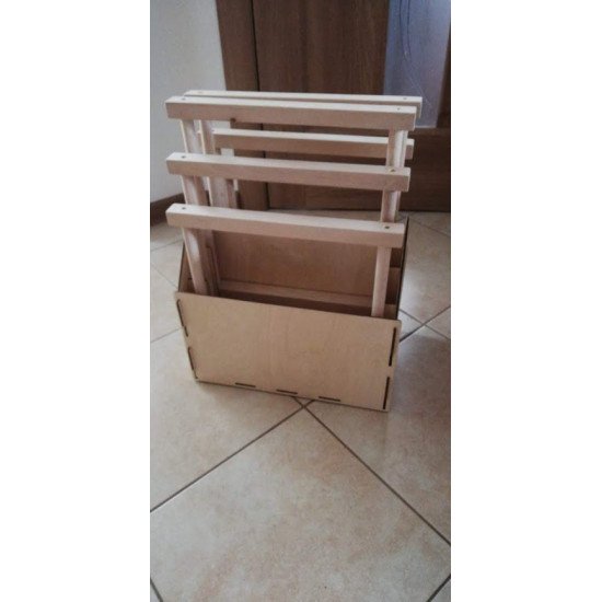 Подставка (стойка) для Монтессори-материала - Рамки с застежками