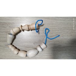 Шнуровка неокрашенная Монтессори, ТМ Дивограй Шнуровка неокрашенная Монтессори, ТМ Дивограй