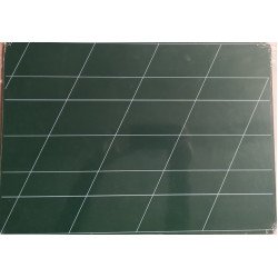 Грифельная доска для мела  большая 42*30 см  ( прописные буквы и квадраты ) Грифельная доска для мела  большая 42*30 см  ( прописные буквы и квадраты )