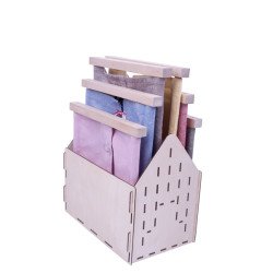 Підставка (стійка) для Монтессорі-матеріалу - Рамки із застібками Підставка (стійка) для Монтессорі-матеріалу - Рамки із застібками