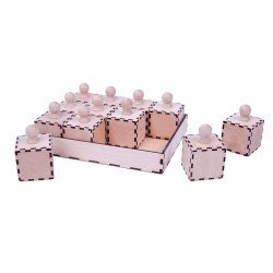 Звукові кубики, Монтессорі