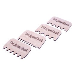 Набір гребінок для піску, набір з 4 шт. Набір гребінок для піску, набір з 4 шт.