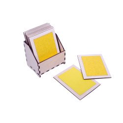 Шероховатые таблички. Тактильный материал Монтессори