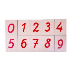 Цифри в коробочці, Монтессорі Цифри в коробочці, Монтессорі