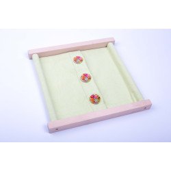 Повний комплект рамок 12шт із застібками, зі стійкою під рамки, Монтессорі