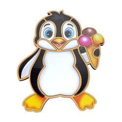 Контурний пазл - Пінгвін, ТМ "Ань-Янь"