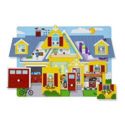 Звуковий пазл "Навколо будинку", Melissa&Doug Звуковий пазл "Навколо будинку", Melissa&Doug