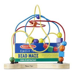 Класичний дерев'яний лабіринт з намистинами, Melissa&Doug Класичний дерев'яний лабіринт з намистинами, Melissa&Doug