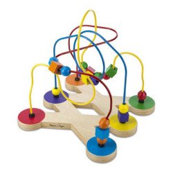 Класичний дерев'яний лабіринт з намистинами, Melissa&Doug Класичний дерев'яний лабіринт з намистинами, Melissa&Doug