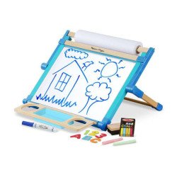 Настільний дерев'яний мольберт з магнітною дошкою, Melissa&Doug Настільний дерев'яний мольберт з магнітною дошкою, Melissa&Doug