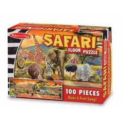 Мега-пазл "Сафарі", 100 ел., Melissa&Doug