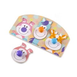 Перший формовий пазл "Тварини ферми", Melissa&Doug