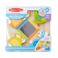 Дзеркальний формовий пазл з пухнастими домашніми тваринами, Melissa&Doug Дзеркальний формовий пазл з пухнастими домашніми тваринами, Melissa&Doug